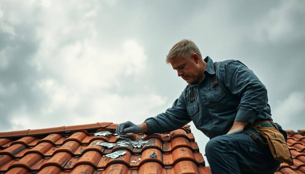 Hagelschaden Dachbegutachtung