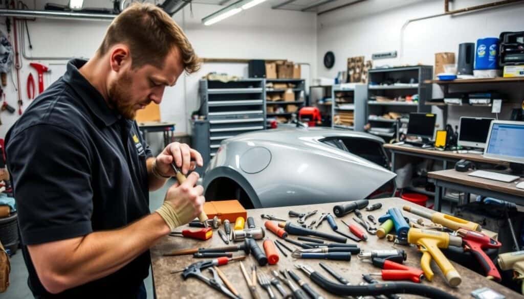 Hagelschaden Reparaturmethoden