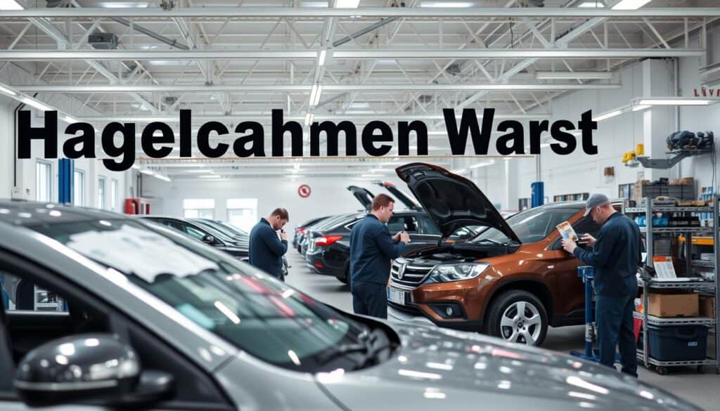 Hagelschaden Werkstatt