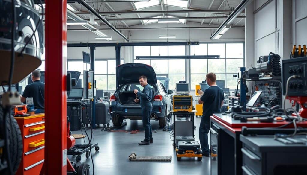 Hagelschaden Werkstatt Polen