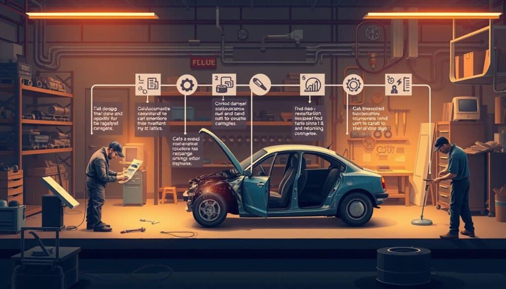 Kfz-Schadenbewertung Prozess